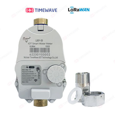 Ultrasonic LoRaWAN Water Meter for Vertical / Horizontal Installation with DIN Rail Mount