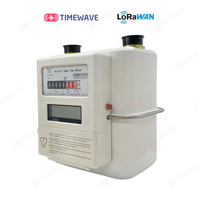 Low Pressure Loss Gas Meter Based LoRaWAN Module with Data Rate Wall Mount