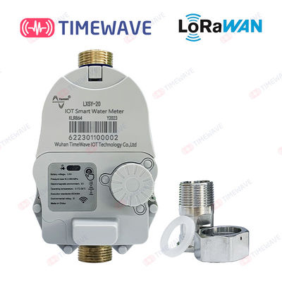 Medidor esperto IOT LoRaWAN do volume de água de HydroConnect para a gestão da água remota