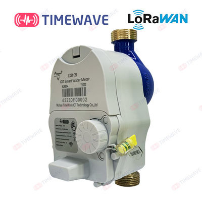 Medidor de água esperto de LoRaWAN com medidor portátil do volume de água do medidor IOT do volume de água do consumo do tempo real