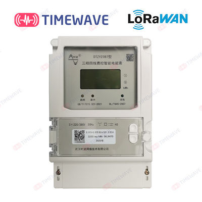 Precisão alta sem fio esperta trifásica de IoT do medidor da energia de DTZY2397 220V LoRaWAN