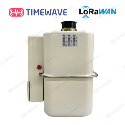 Aço de alumínio de controle remoto sem fio pagado antecipadamente Shell Ultrasonic Gas Meter de IoT LCD do medidor de gás de LoRaWAN