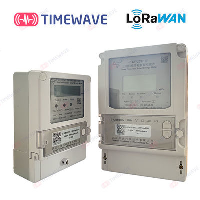 Do medidor esperto da energia de Lorawan a fase trifásica sem fio Wifi do medidor de poder 3 de Digitas do medidor permitiu o medidor elétrico