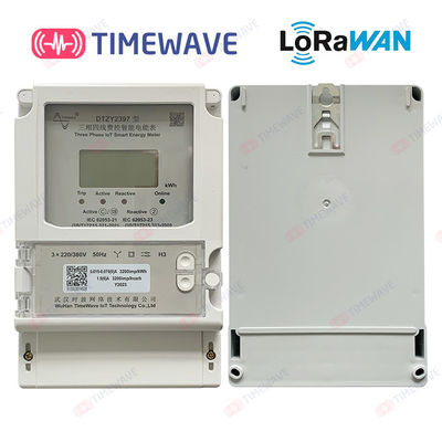 Medidor MEADOS DE monofásico esperto da eletricidade de LoRaWAN Lora da classe 1 do medidor da energia da fase
