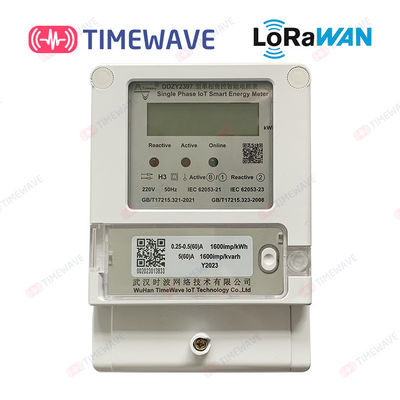 Medidor da energia de Digitas da fase monofásica de Smart IOT do medidor da energia do PLC LoRaWAN do ODM