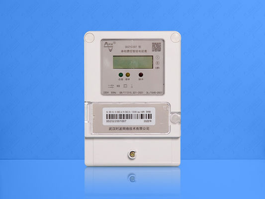O medidor STS IP54 padrão da energia da fase monofásica do teclado numérico pagou antecipadamente o dispositivo de medição esperto