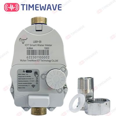Medidores de água sem fio espertos residenciais de LoRaWAN Digital do medidor de água de IOT