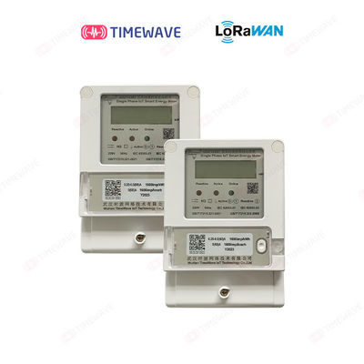Medidor esperto elétrico da energia do medidor 50Hz Wifi de Lorawan da fase monofásica com modem da G/M