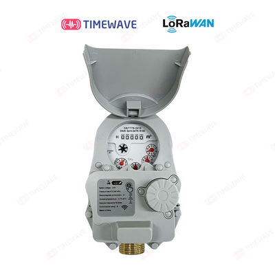Medidor de fluxo de água inteligente com controle remoto pré-pago e Lora / Lorawan / 4G, medidor de fluxo de água fria / quente, DN15/DN20/DN25