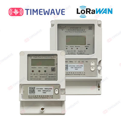 Único tipo trifásico DTZY2397 de IoT LoRaWAN do medidor da eletricidade