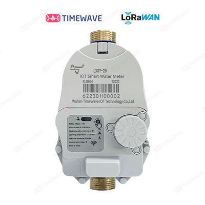15/20/25mm LoRaWAN Smart Water Meter para instalação de DIN Rail